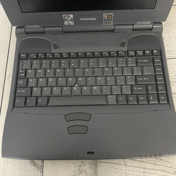 Vintage Toshiba Satellite 2515CDS Laptop Notebook - For Parts/Repair - Picture 3 of 11